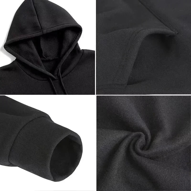2026 New Gothic Punk Retro XXXTentacion Printed Hoodie Men Women Hip Hop Oversized Long Sleeve Streetwear Pullover Sweatshirt