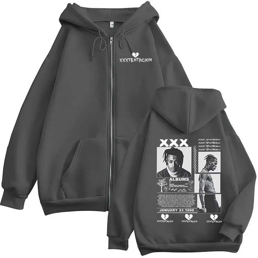 Bluza rozpinana XXXFanShop After Dark – z kapturem