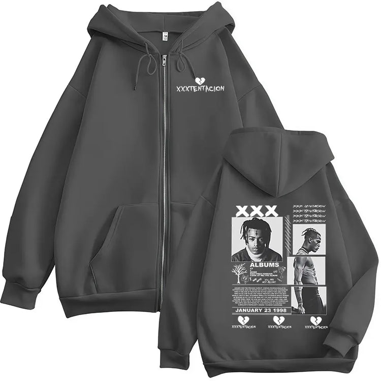 Bluza rozpinana XXXFanShop After Dark – z kapturem