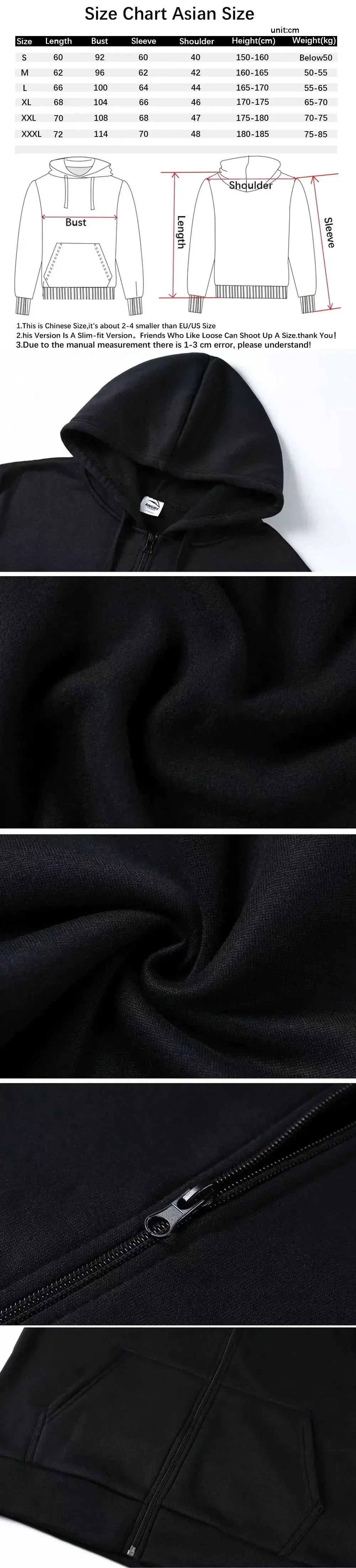 Bluza rozpinana XXXFanShop After Dark – z kapturem